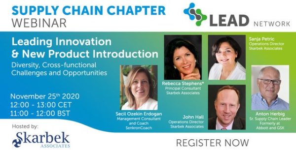 Webinar: Leading Innovation & New Product Introduction – 25th Nov image