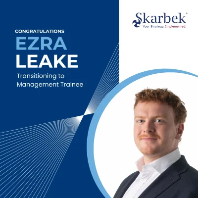 Skarbek proudly announces Ezra Leake as Management Trainee image