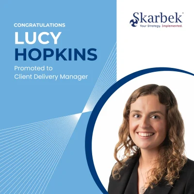 Skarbek proudly announces Lucy Hopkins as Client Delivery Manager image